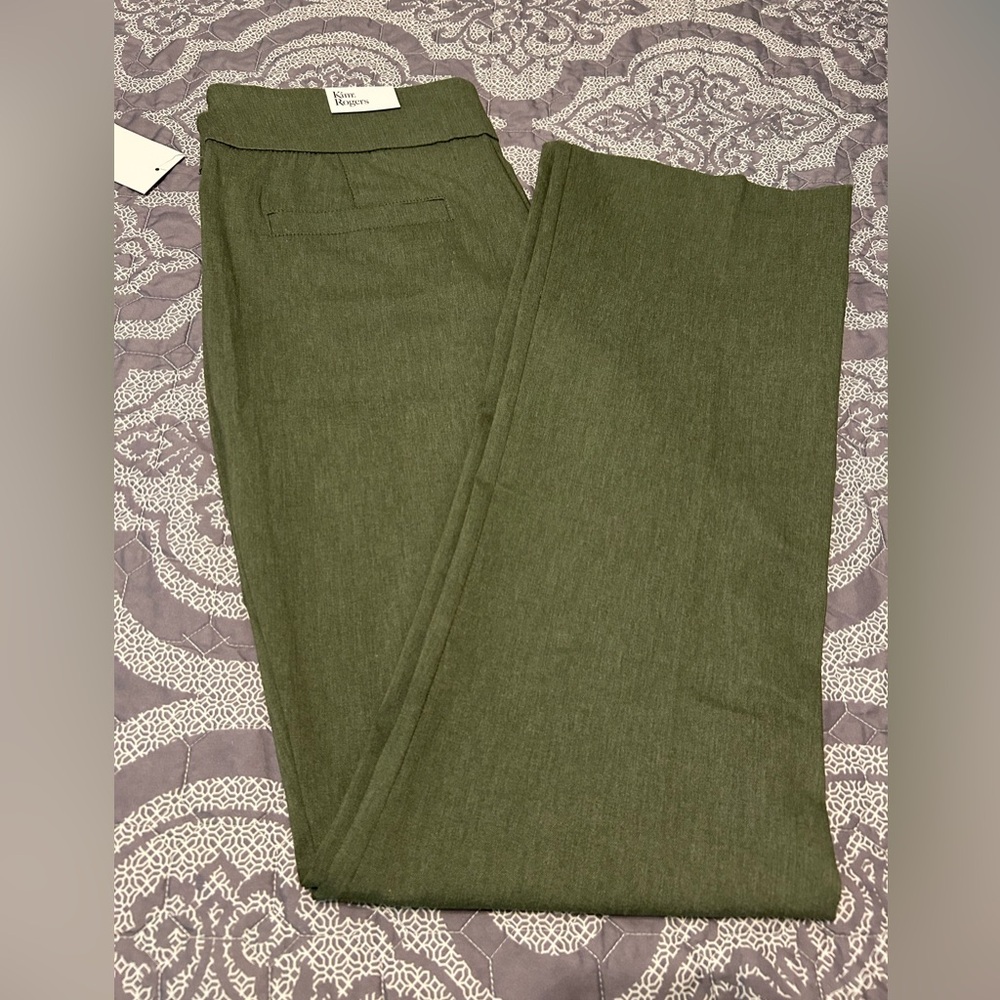 Women’s Size 14 Kim Rogers Millennium Bootcut Tummy Control Pull On Pants NWT